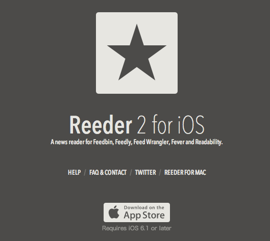 Reeder for iOS