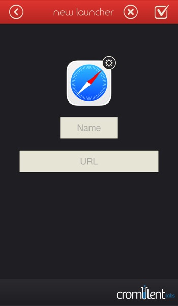 Launcher iOS App 07 web launcher
